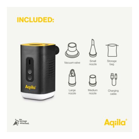 Pompe à air électrique sans fil Aqiila Airbird C2 noir | sans marquage | non disponible | non disponible
