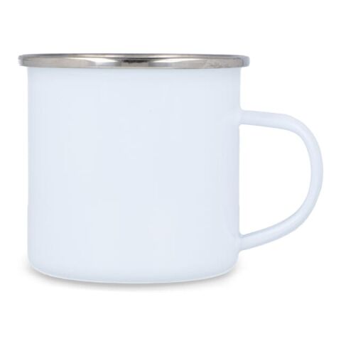 Tasse en émail 350ml Blanc