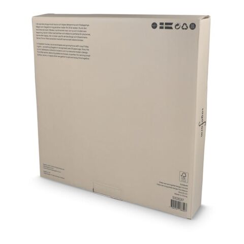 Assiette ronde en céramique Sagaform Ditte 26 cm Beige | sans marquage | non disponible | non disponible