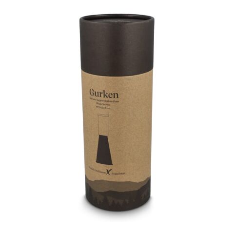 Sagaform Gurken Moulin à sel ou à poivre moyen, 20,5 cm Noir