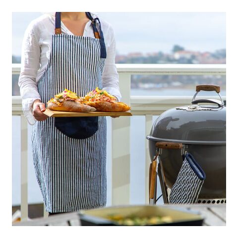 Ensemble de 2 gants de cuisine Lord Nelson Victory Bleu foncé-Blanc | sans marquage | non disponible | non disponible