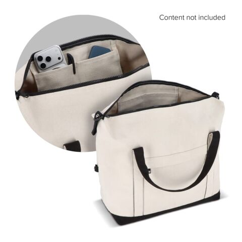 Sac de voyage InSideOut Reuuz Canvas 32 x 60 x 20 cm Beige-Noir