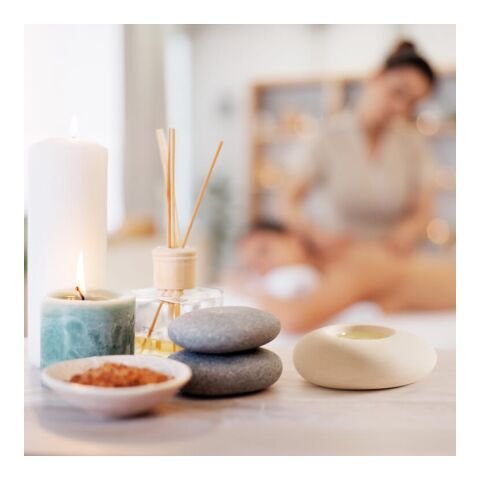 Coffret InsideOut Aroma Pebble avec 6 huiles essentielles Ecru