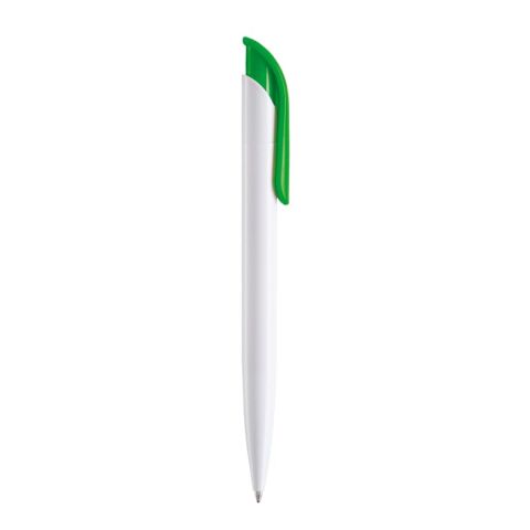 Stylo bille Atlas aux couleurs opaque Blanc-Vert