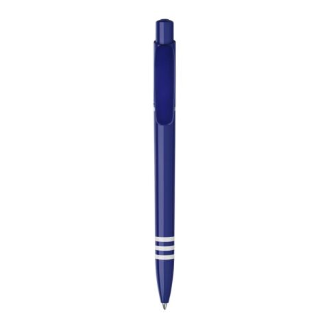 Stylo Tropic Colour opaque Bleu foncé | Sérigraphie 1 couleur | dans le prolongement du clip | 40 mm x 25 mm | non disponible