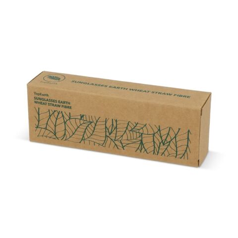 Lunettes de soleil en fibre de paille naturelle Earth UV400 noir | sans marquage | non disponible | non disponible | non disponible