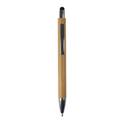  Stylo-stylet New York en bambou noir | sans marquage | non disponible | non disponible | non disponible