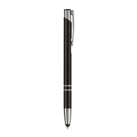 Stylo stylet Alicante Noir | Gravure | dans le prolongement du clip | 30 mm x 6 mm | non disponible