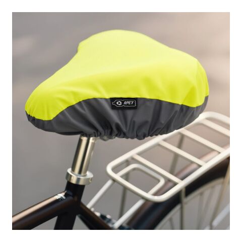 R-PET Housse de selle réfléchissant Jaune | sans marquage | non disponible | non disponible