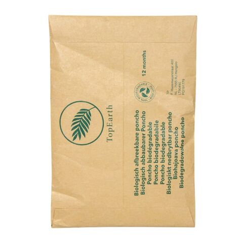Poncho biodégradable Nature
