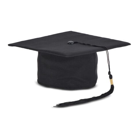 Casquette de diplômé Noir | sans marquage | non disponible | non disponible