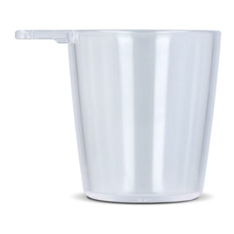 Verre à shot de festival avec cordon Blanc-Blanc