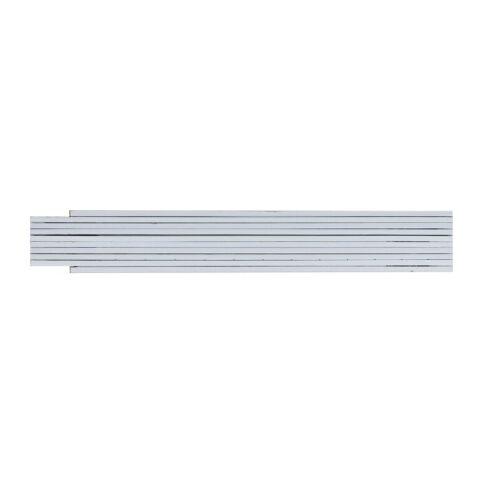 Règle pliante en bois 2m Fabriqué en UE Blanc