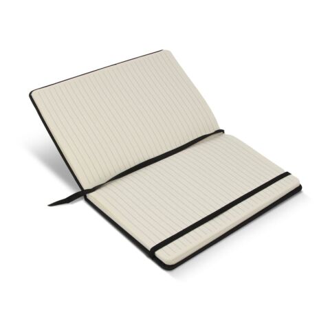 Cahier R-PET/PU GRS A5 Noir | sans marquage | non disponible | non disponible | non disponible