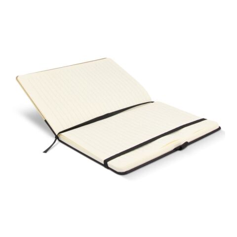 Cahier bambou &amp; R-PET A5 Noir | sans marquage | non disponible | non disponible | non disponible