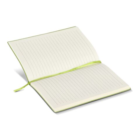 Carnet Yuzu à couverture souple Thermo A5 Noir-Vert clair | sans marquage | non disponible | non disponible