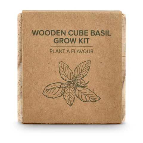 Ensemble de jardinières en bois FSC – Basilic Nature