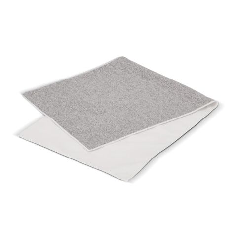 Serviette à séchage rapide R-PET 30x80cm sublimation Blanc-Gris | sans marquage | non disponible | non disponible