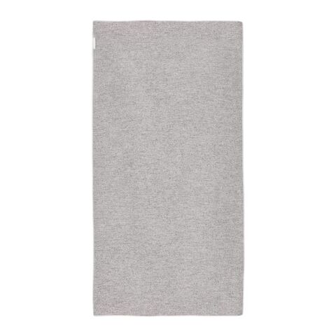 Serviette à séchage rapide R-PET 50x100cm sublimation Blanc-Gris | sans marquage | non disponible | non disponible