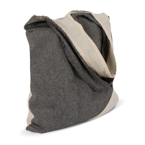Sac à provisions Coton recyclé OEKO-TEX® 140g/m² 38x42cm Gris | sans marquage | non disponible | non disponible | non disponible