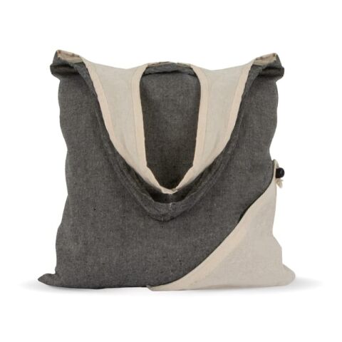 Sac à provisions Coton recyclé OEKO-TEX® 140g/m² 38x42cm Gris | sans marquage | non disponible | non disponible | non disponible