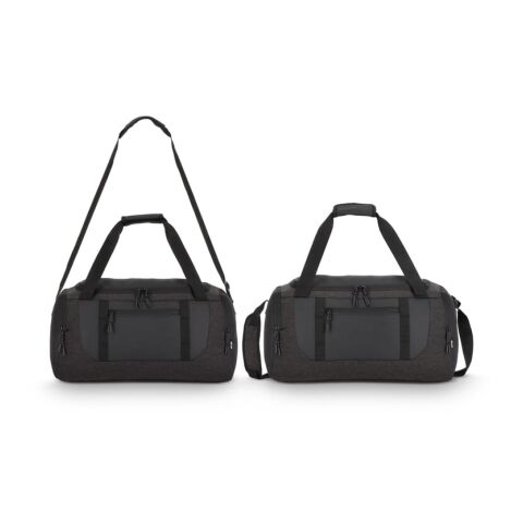 Sac de sport week-end Liam RPET 30L Noir | sans marquage | non disponible | non disponible | non disponible