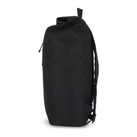 R-PET 600D Rolltop sac à dos 20L noir | sans marquage | non disponible | non disponible