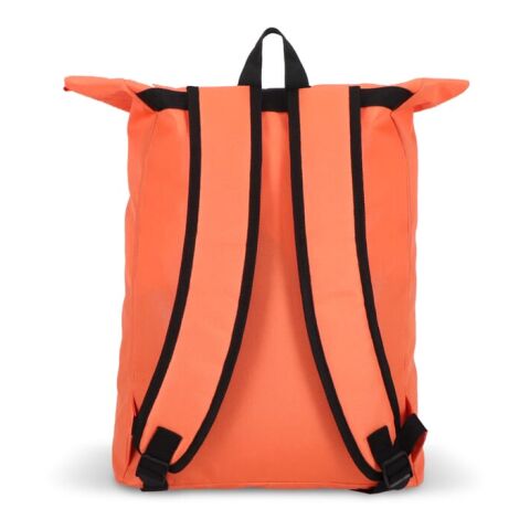 R-PET 600D Rolltop sac à dos 20L Orange