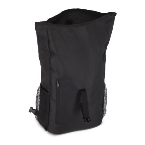 R-PET 600D Rolltop sac à dos vélo 20L Noir | sans marquage | non disponible | non disponible