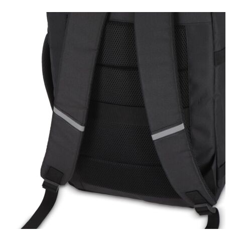 Sac à dos de nuit 22L en R-PET 600D Noir | sans marquage | non disponible | non disponible