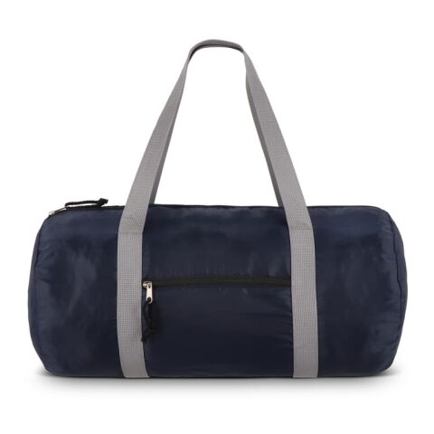 Sac de sport et de voyage léger en R-PET 190T, 48 x 23 x 23 cm, 20 litres Bleu foncé | sans marquage | non disponible | non disponible