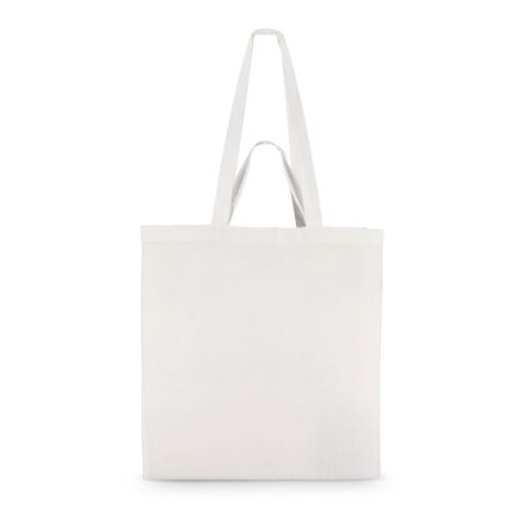 Sac fourre-tout en coton OEKO-TEX® 38 x 10 x 42cm 140g/m². Blanc