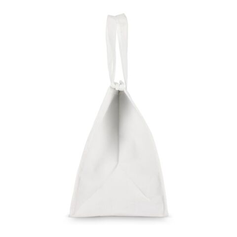 R-PET Sac isotherme non tissé 33x 25,5 x 37cm 75g/m² Blanc | sans marquage | non disponible | non disponible