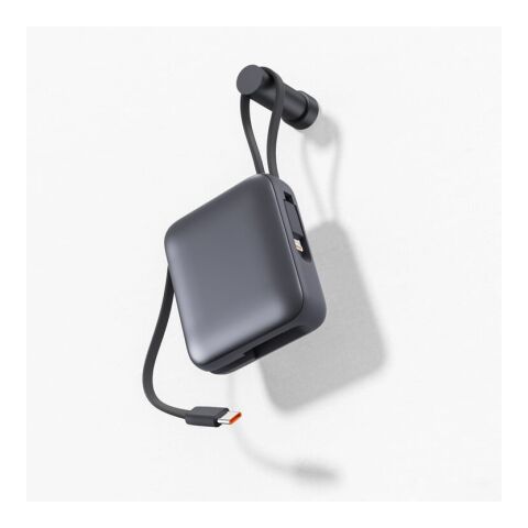 Nova Powerbank 22,5 W Power Delivery avec câbles intégrés 10 000 mAh Gris foncé | sans marquage | non disponible | non disponible