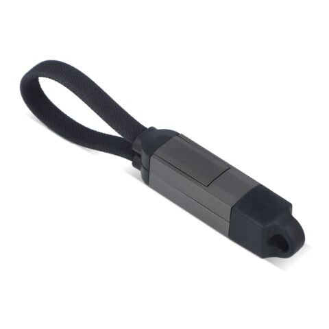 Câble multifonctionnel 4-en-1 OTG Porte-clés 60W Noir | sans marquage | non disponible | non disponible
