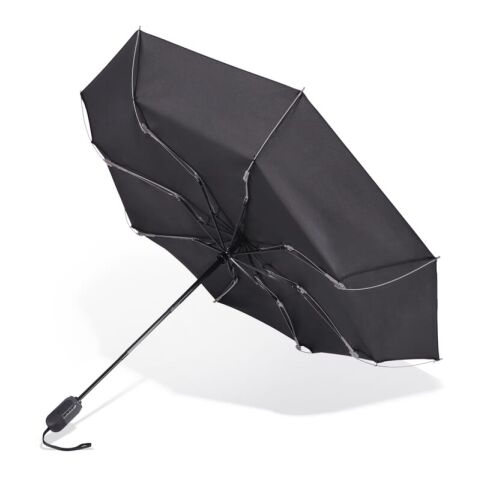 Parapluie Deluxe réversible 23” avec ouverture/fermeture automatique Noir | sans marquage | non disponible | non disponible | non disponible