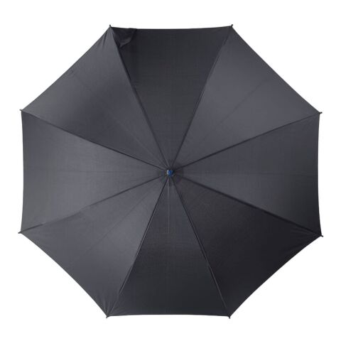 Parapluie canne 23” à ouverture automatique Noir-Bleu / Blanc | sans marquage | non disponible | non disponible | non disponible