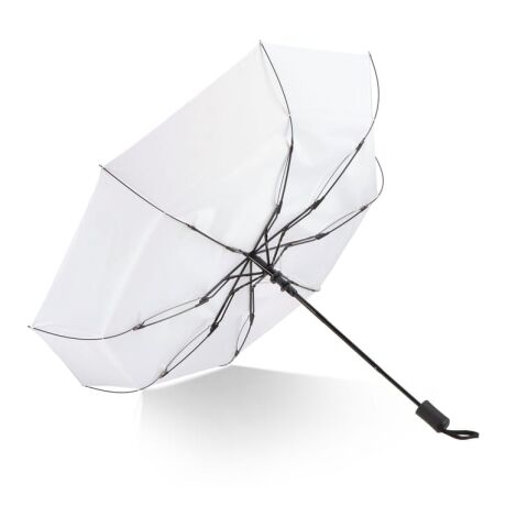 Daintree 190T Pongee 21.5" Parapluie pliable coupe-vent Auto open Blanc