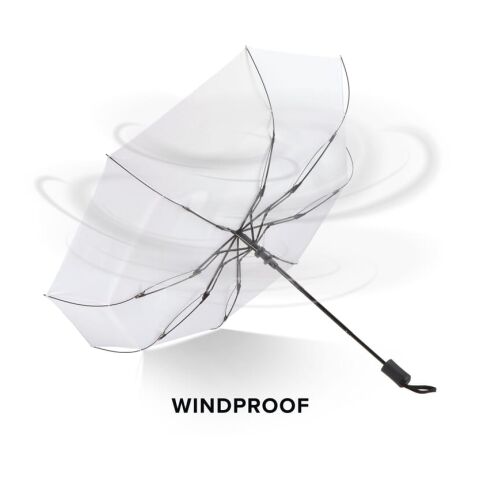 Daintree 190T Pongee 21.5" Parapluie pliable coupe-vent Auto open Blanc | sans marquage | non disponible | non disponible