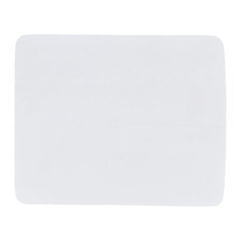 Tapis souris microfibre, picots silicone, 18 × 22 cm, sublimation. Blanc | sans marquage | non disponible | non disponible