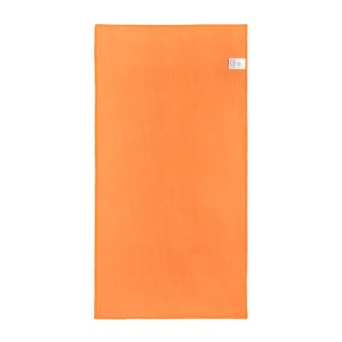 Serviette R-PET Quick Dry 40 × 80 cm avec pochette, sublimation. Orange | sans marquage | non disponible | non disponible