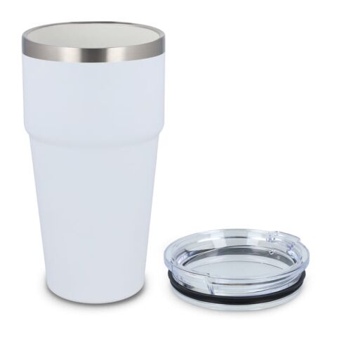 Mug de voiture en céramique douce au toucher 500ml Blanc | sans marquage | non disponible | non disponible