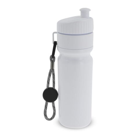 Bidon de sport avec bord et cordon 750ml Multicolore | sans marquage | non disponible | non disponible | non disponible