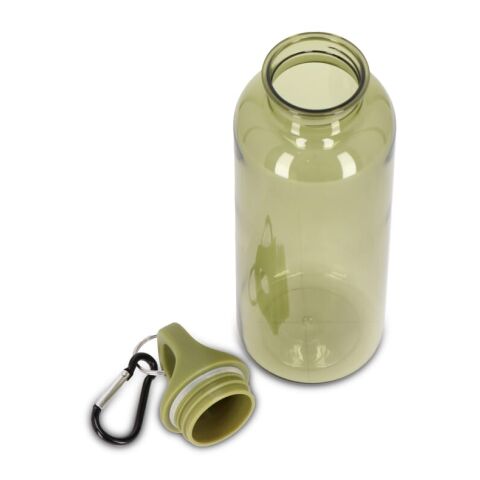 Bouteille d'eau Noa R-PET 500 ml Transparent Vert olive | sans marquage | non disponible | non disponible