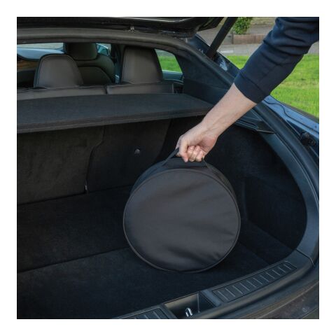 Sac de rangement pour câbles EV en rPET Aware™ Volty noir | sans marquage | non disponible | non disponible