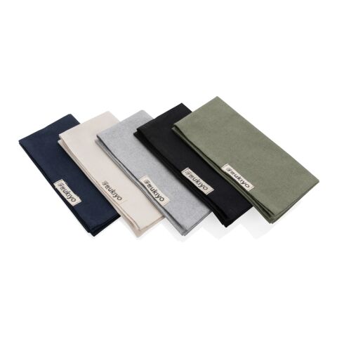 Set de 4 serviettes de table Ukiyo en rcotton 180gr Aware™ noir | sans marquage | non disponible | non disponible | non disponible