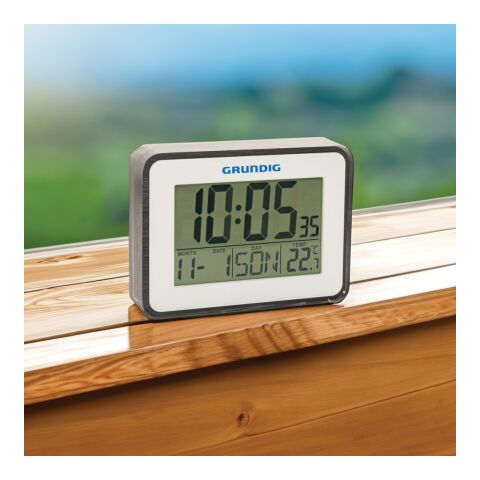 Station météo et calendrier Grundig blanc | sans marquage | non disponible | non disponible