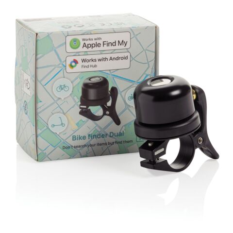 Sonnette de vélo avec géolocalisation Dual RCS noir | sans marquage | non disponible | non disponible