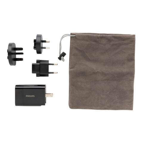 Chargeur USB de Voyage Philips, USB 30W Ultra Rapide noir | sans marquage | non disponible | non disponible