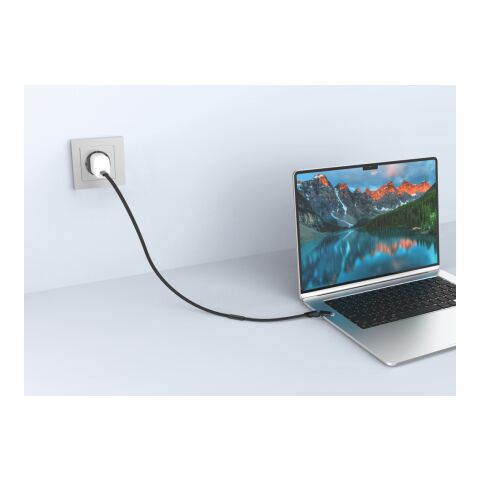 Câble de recharge rapide 60W 2-en-1 Arc RCS noir